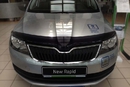 Дефлектор капота SKODA RAPID (2013-) "SIM"