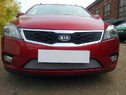 Защита радиатора Kia Ceed (2010-2012) рестайл Хром