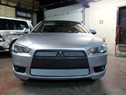 Защита радиатора Mitsubishi Lancer X 2007-2011 Хром