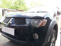 Защита радиатора Mitsubishi L200 c2006-2010 black