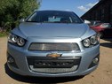 Защита радиатора Chevrolet Aveo 2011 (Хром)