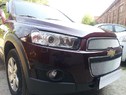 Защита радиатора Chevrolet Captiva с 2013г (Хром)