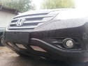 Защита радиатора Honda CR-V 2012г. 2.4л Хром