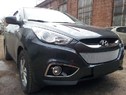 Защита радиатора Hyundai ix-35 с 2011 г. Хром