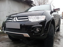 Защита радиатора Mitsubishi Pajero Sport 2 (2013-2016) Калуга