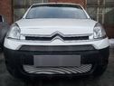 Защита радиатора Citroen Berlingo 2013- рестайлинг (2шт.) chrome