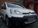 Защита радиатора Citroen Berlingo 2013- рестайлинг (2шт.) chrome