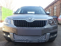 Защита радиатора Skoda Yeti outdoor с 2014г. хром