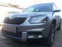 Защита радиатора Skoda Yeti outdoor с 2014г.