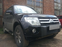 Защита радиатора Mitsubishi Pajero 4 c 2008-2011г.