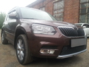 Защита радиатора Skoda Yeti City с парктроником