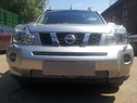 Защита радиатора Nissan X-Trail 2007-2010г. хром