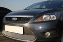 Защита радиатора Ford Focus 2 рестайл Хром