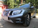 Защита радиатора Nissan Terrano 2014г. Хром