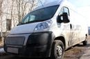 Защита радиатора Fiat Ducato III  2010-2015 chrome