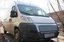 Защита радиатора Fiat Ducato III  2010-2015 chrome