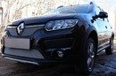 Защита радиатора Renault Sandero Stepway с 2014г хром