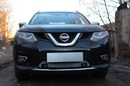 Защита радиатора Nissan X-Trail с 2014г. с парктроником хром