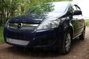 Защита радиатора Opel Zafira B рестайлинг 2008-2012 хром