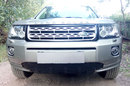 Защита радиатора Land Rover Freelander II (рестайлинг 2) 2012- (бензин) black