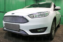 Защита радиатора Ford Focus III рестайлинг 2014- chrome