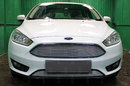 Защита радиатора Ford Focus III рестайлинг 2014- chrome