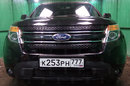 Защита радиатора Ford Explorer (V) 2011-2015 black