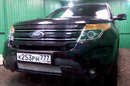 Защита радиатора Ford Explorer (V) 2011-2015 chrome