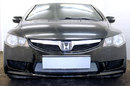 Защита радиатора Honda Civic 4D (VIII рестайлинг) 2008-2012 хром