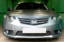 Защита радиатора Honda Accord VIII (рестайлинг) 2011-2013 black