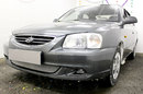 Защита радиатора Hyundai Accent (ТагАЗ) II 2001-2012г.в. chrome