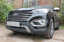 Защита радиатора Hyundai Grand Santa Fe III 2013-2015 black