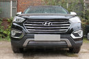 Защита радиатора Hyundai Grand Santa Fe III 2013-2015 chrome