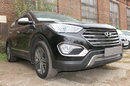 Защита радиатора Hyundai Grand Santa Fe III 2013-2015 chrome