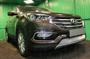 Защита радиатора Hyundai Santa Fe 2015- chrome