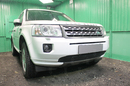 Защита радиатора Land Rover Freelander II (рестайлинг) 2010-2012 chrome