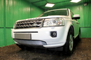 Защита радиатора Land Rover Freelander II (рестайлинг) 2010-2012 chrome