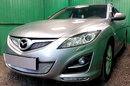 Защита радиатора Mazda 6 II рестайлинг (GH) 2010-2012 chrome