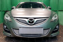 Защита радиатора Mazda 6 II рестайлинг (GH) 2010-2012 chrome