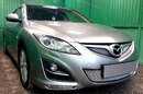 Защита радиатора Mazda 6 II рестайлинг (GH) 2010-2012 chrome