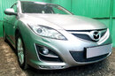 Защита радиатора Mazda 6 II рестайлинг (GH) 2010-2012 black