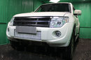 Защита радиатора Mitsubishi Pajero IV (Рестайлинг) (2011-2014) хром