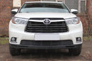 Защита радиатора Toyota HIGHLANDER III (U50) 2014 black низ