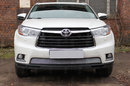 Защита радиатора Toyota HIGHLANDER III (U50) 2014 хром низ