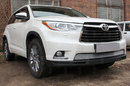 Защита радиатора Toyota HIGHLANDER III (U50) 2014 хром низ